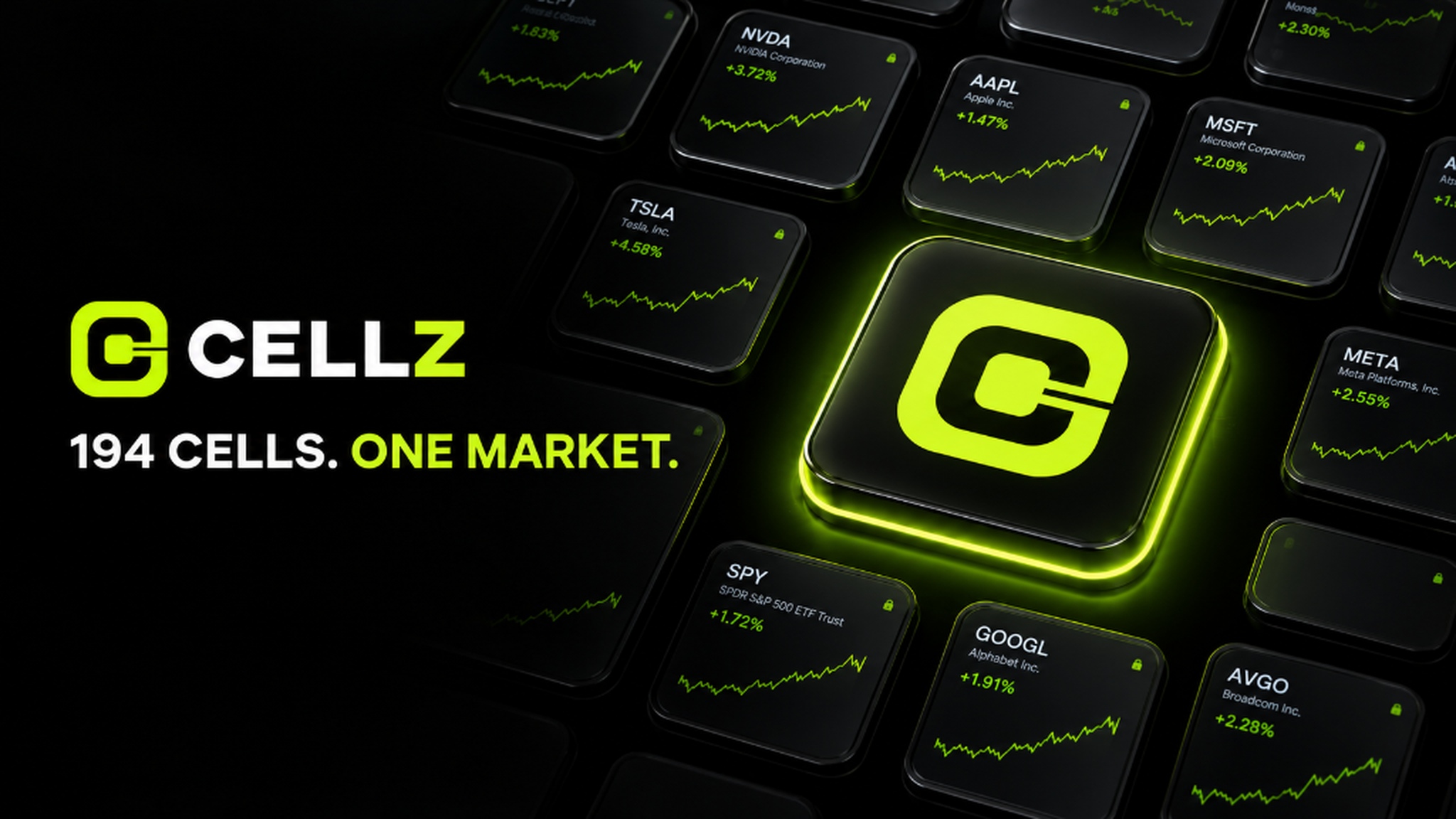 Cellz — 194 cells, one market